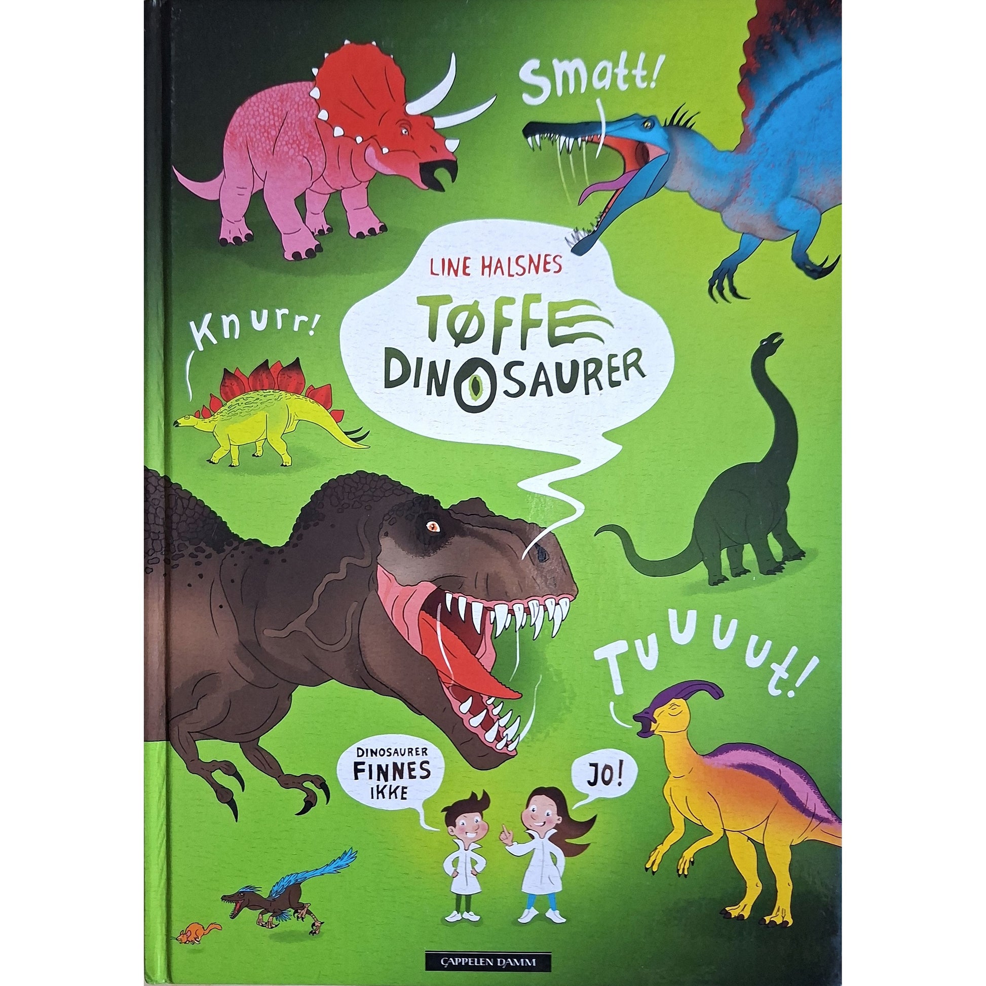 Tøffe-serien - Tøffe dinosaurer. Brukte bøker av Line Halsnes