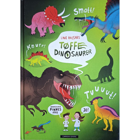 Tøffe-serien - Tøffe dinosaurer. Brukte bøker av Line Halsnes