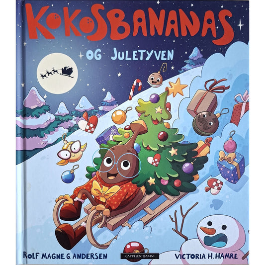 Brukte barnebøker av Rolf Magne G. Andersen: Kokosbananas og juletyven