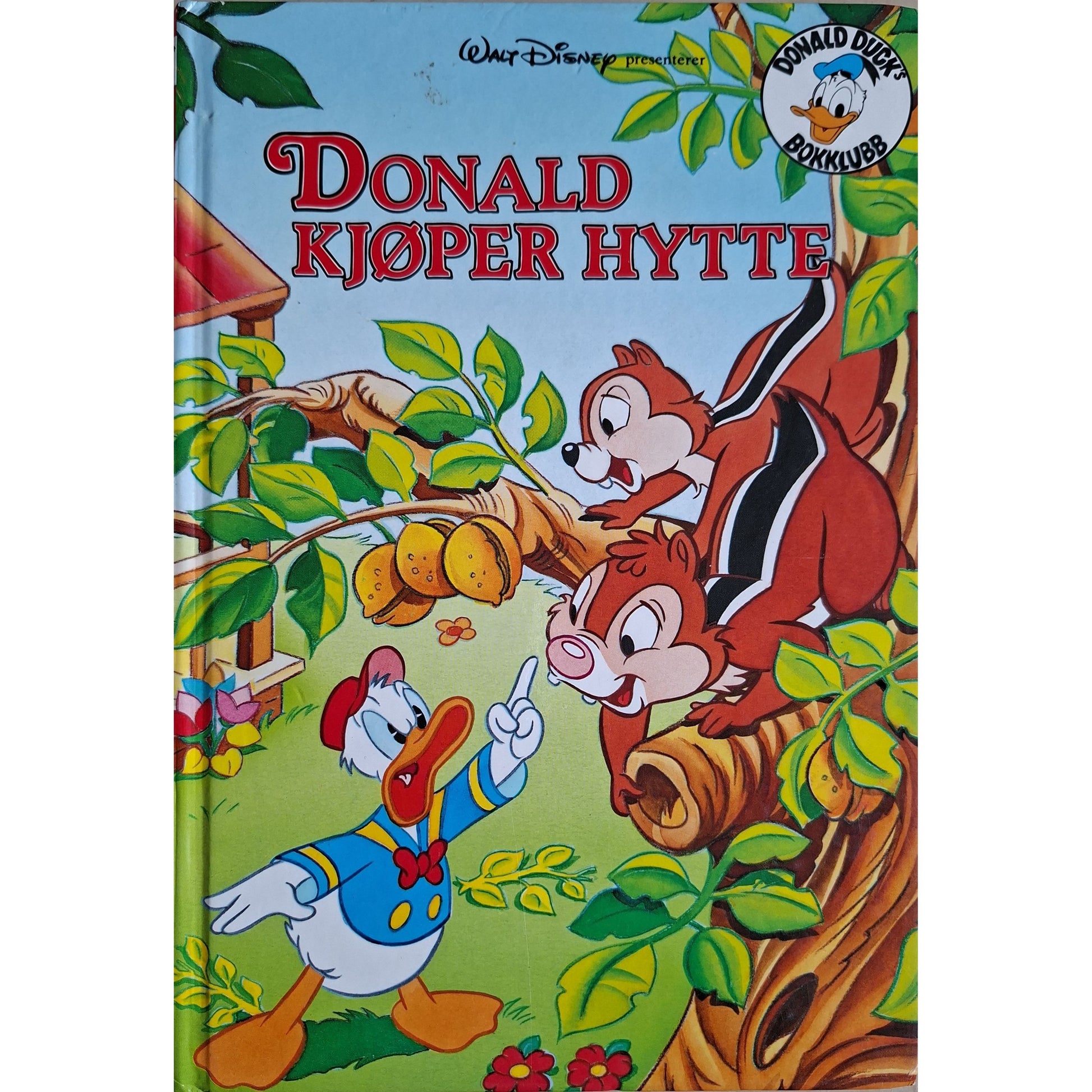 Walt Disney: Donald kjøper hytte. Brukte bøker fra Donald Duck's bokklubb