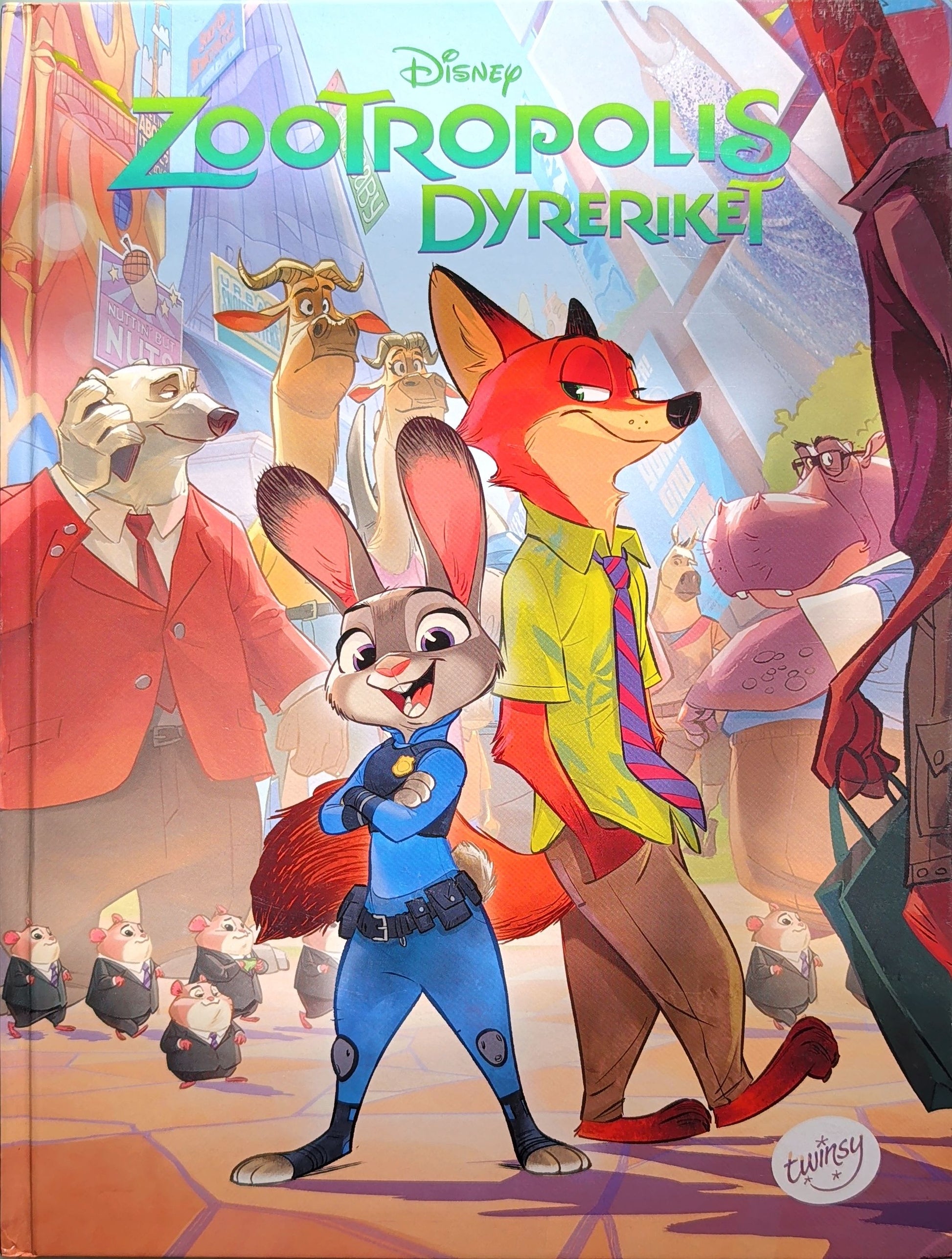 Zootropolis - Dyreriket. Brukte bøker fra Disney