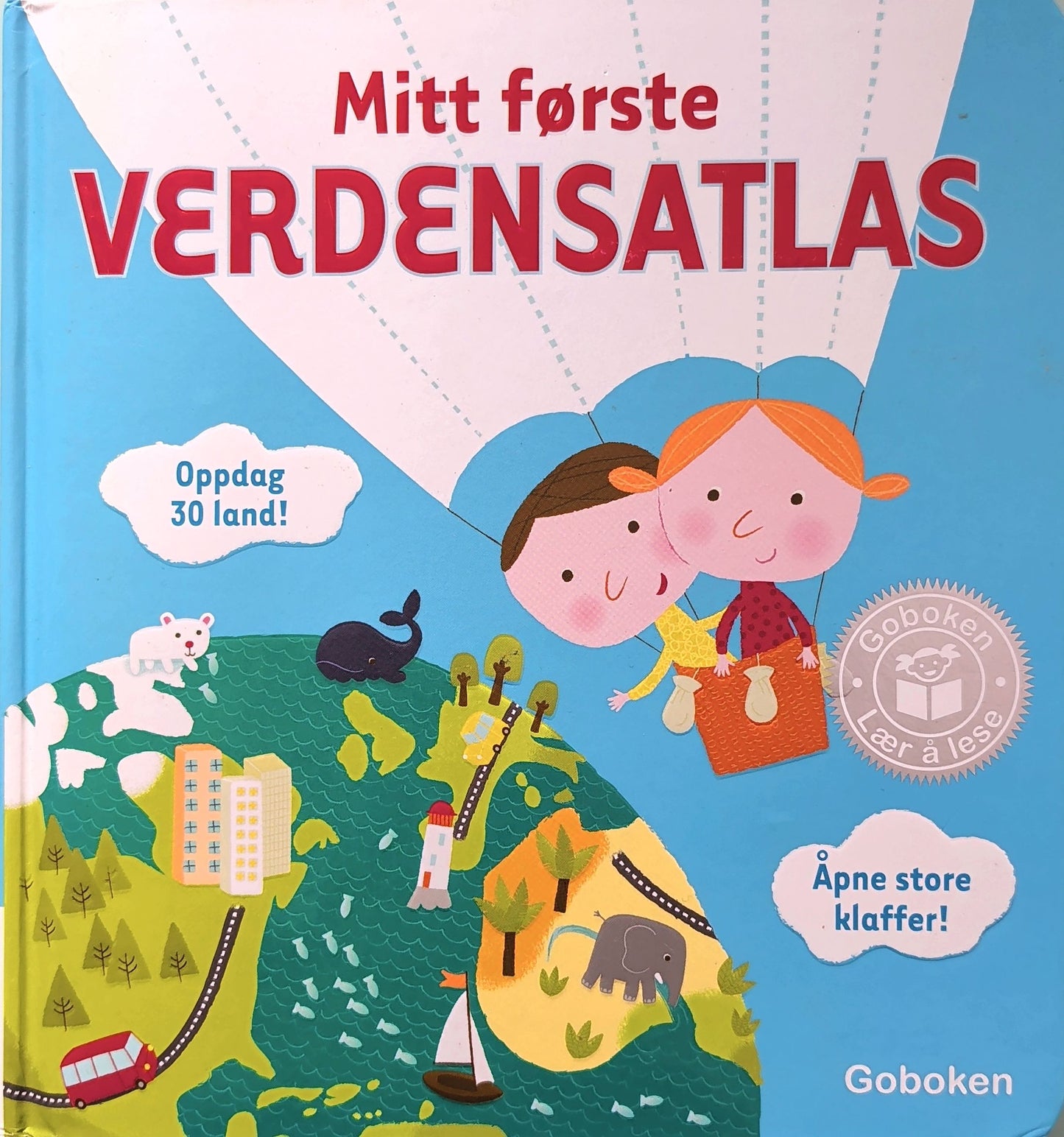 Mitt første verdensatlas - brukte faktabøker for barn hos Inventaret