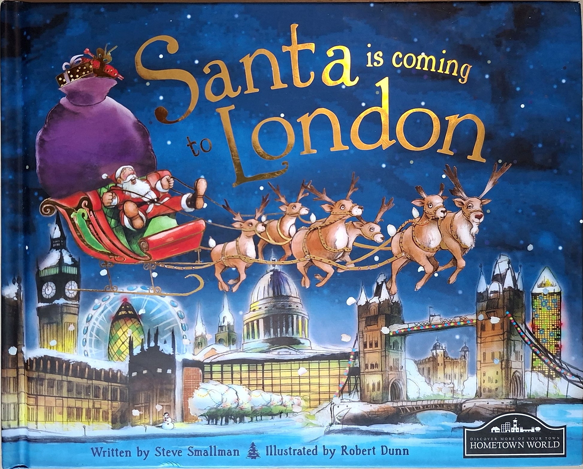 Santa is coming to London, brukte bøker av Steve Stallman