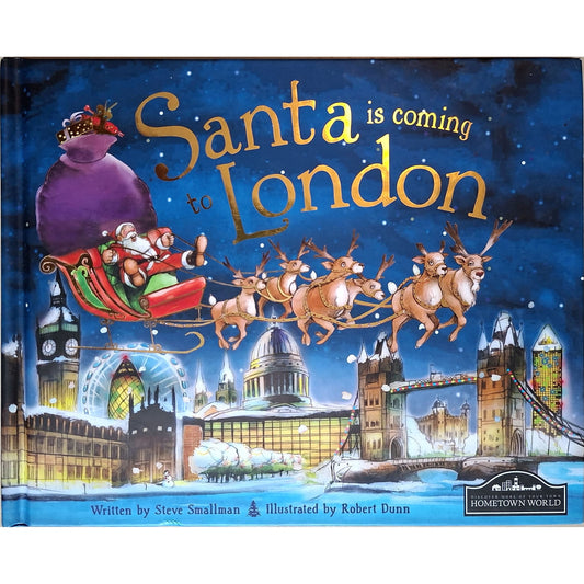 Santa is coming to London, brukte bøker av Steve Stallman