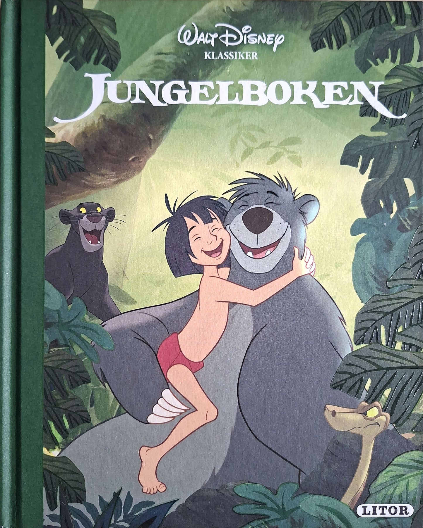 Walt Disney klassiker - Jungelboken. Brukte barnebøker fra Walt Disney