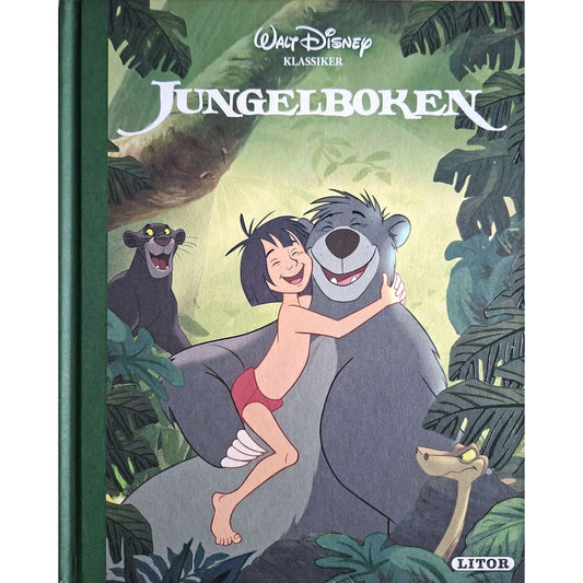 Walt Disney klassiker - Jungelboken. Brukte barnebøker fra Walt Disney