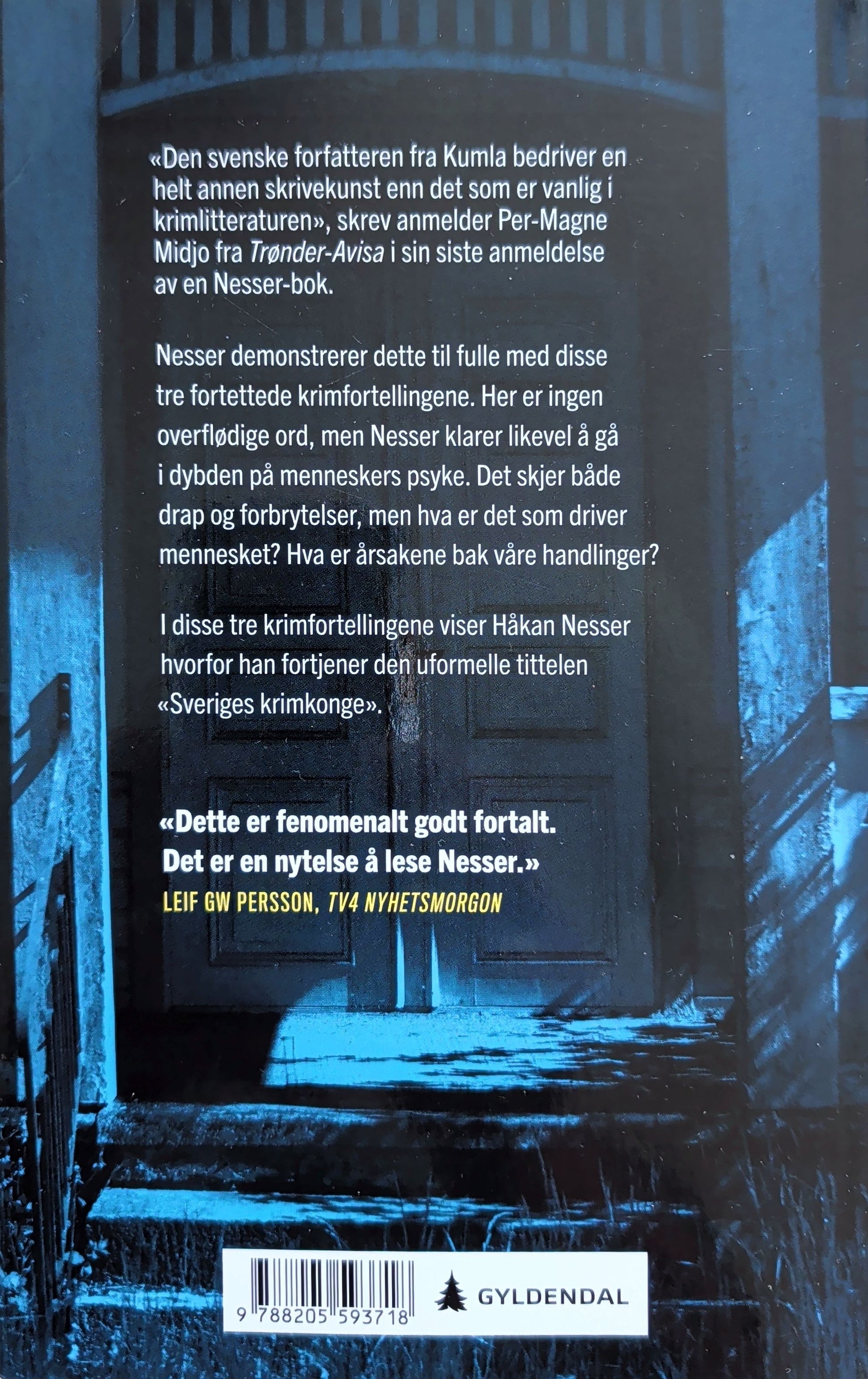 En fremmed banker på din dør - Brukte krimbøker av Håkan Nesser