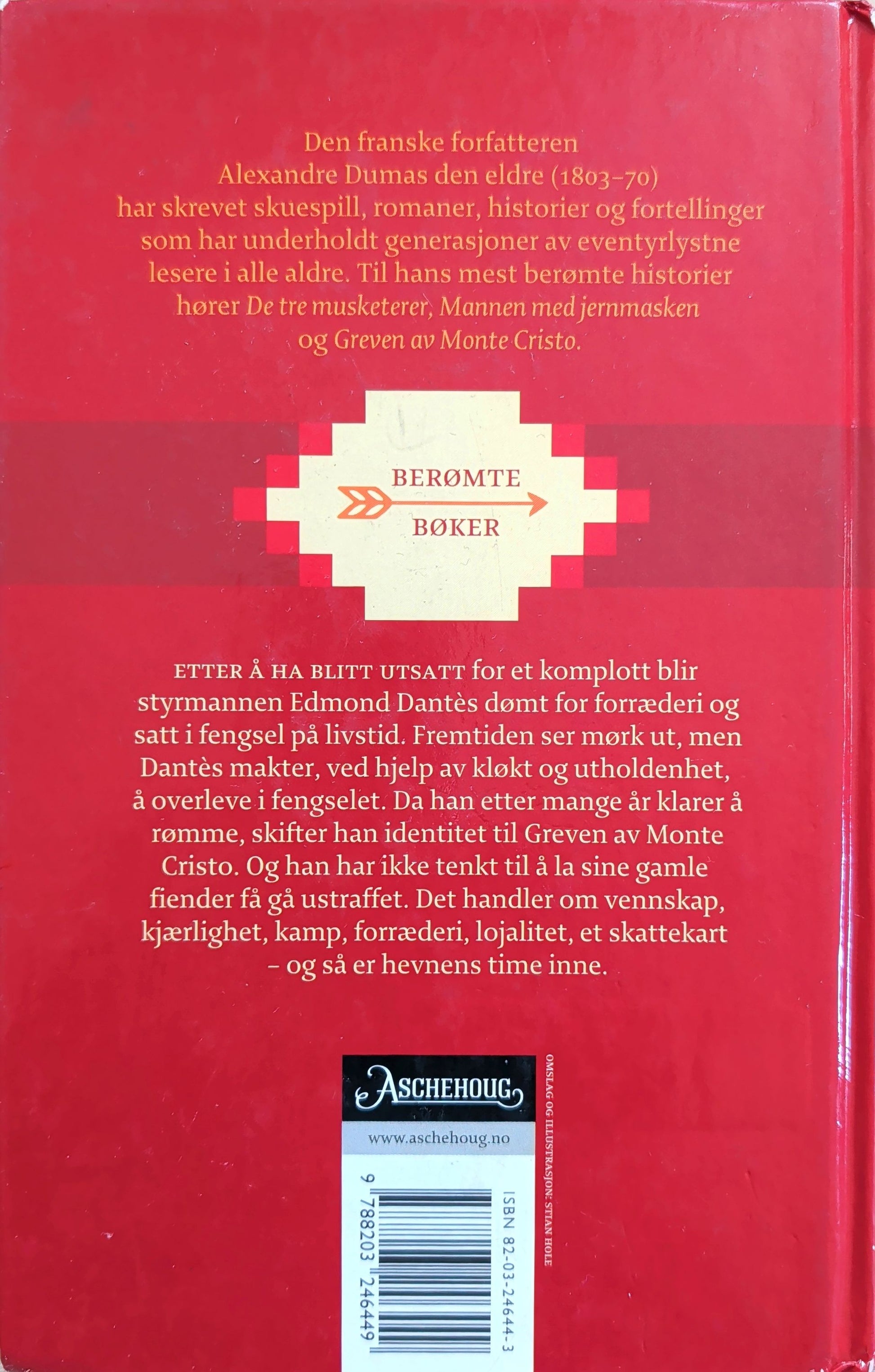 Greven av Monte Cristo. Brukte bøker av Alexandre Dumas. Bruktbokhandel
