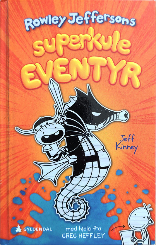 Rodney Jeffersons superkule eventyr. Brukte bøker av Jeff Kinney