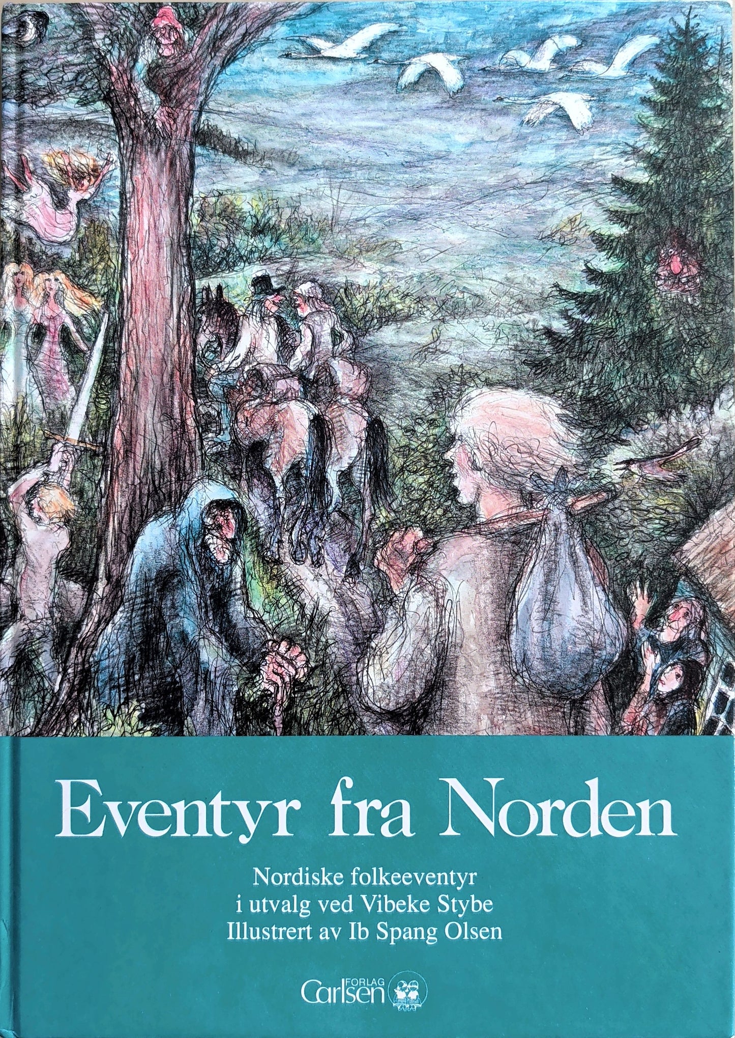 Eventyr fra Norden - Nordiske folkeeventyr. Brukte bøker av Vibeke Stybe