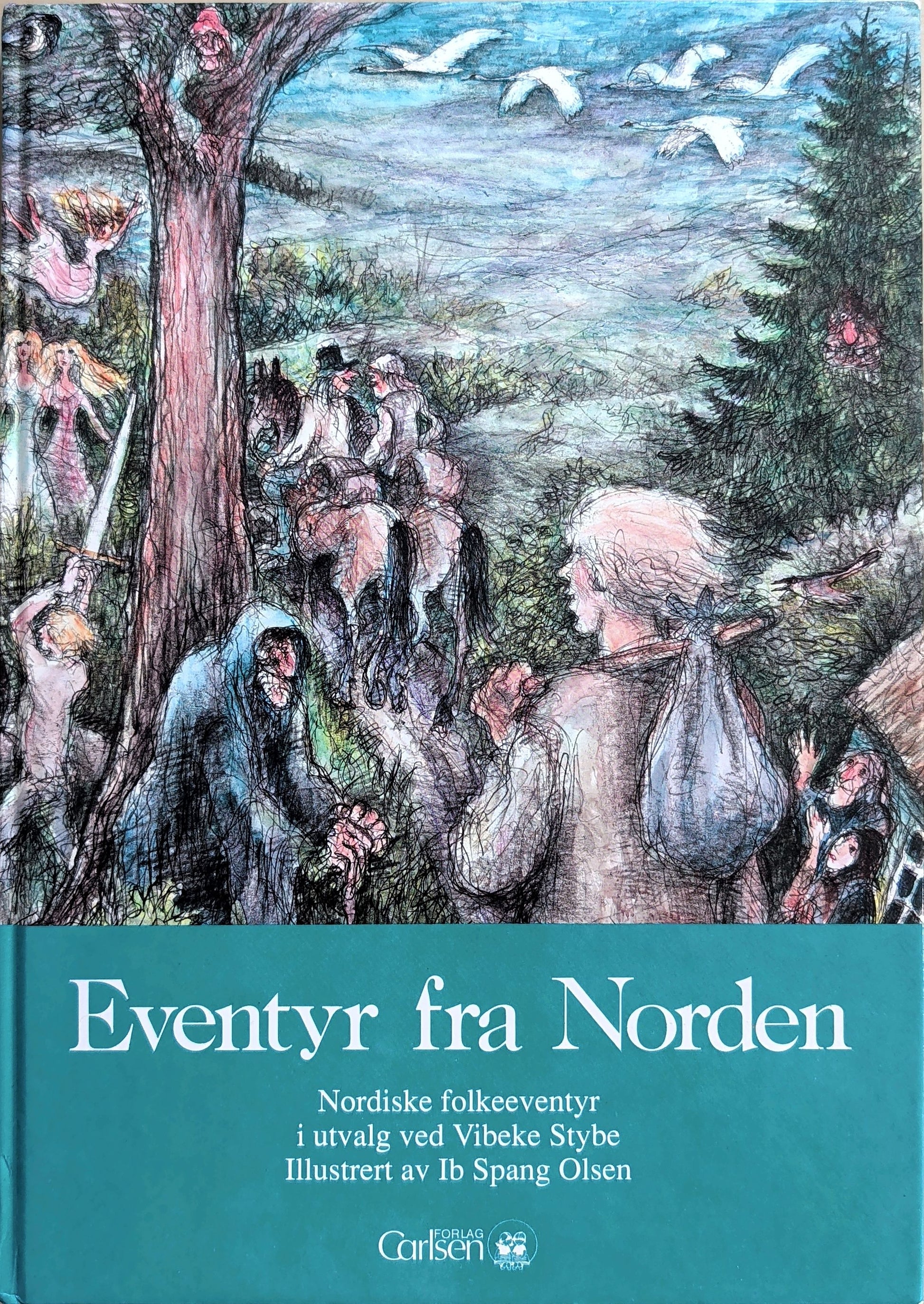 Eventyr fra Norden - Nordiske folkeeventyr. Brukte bøker av Vibeke Stybe
