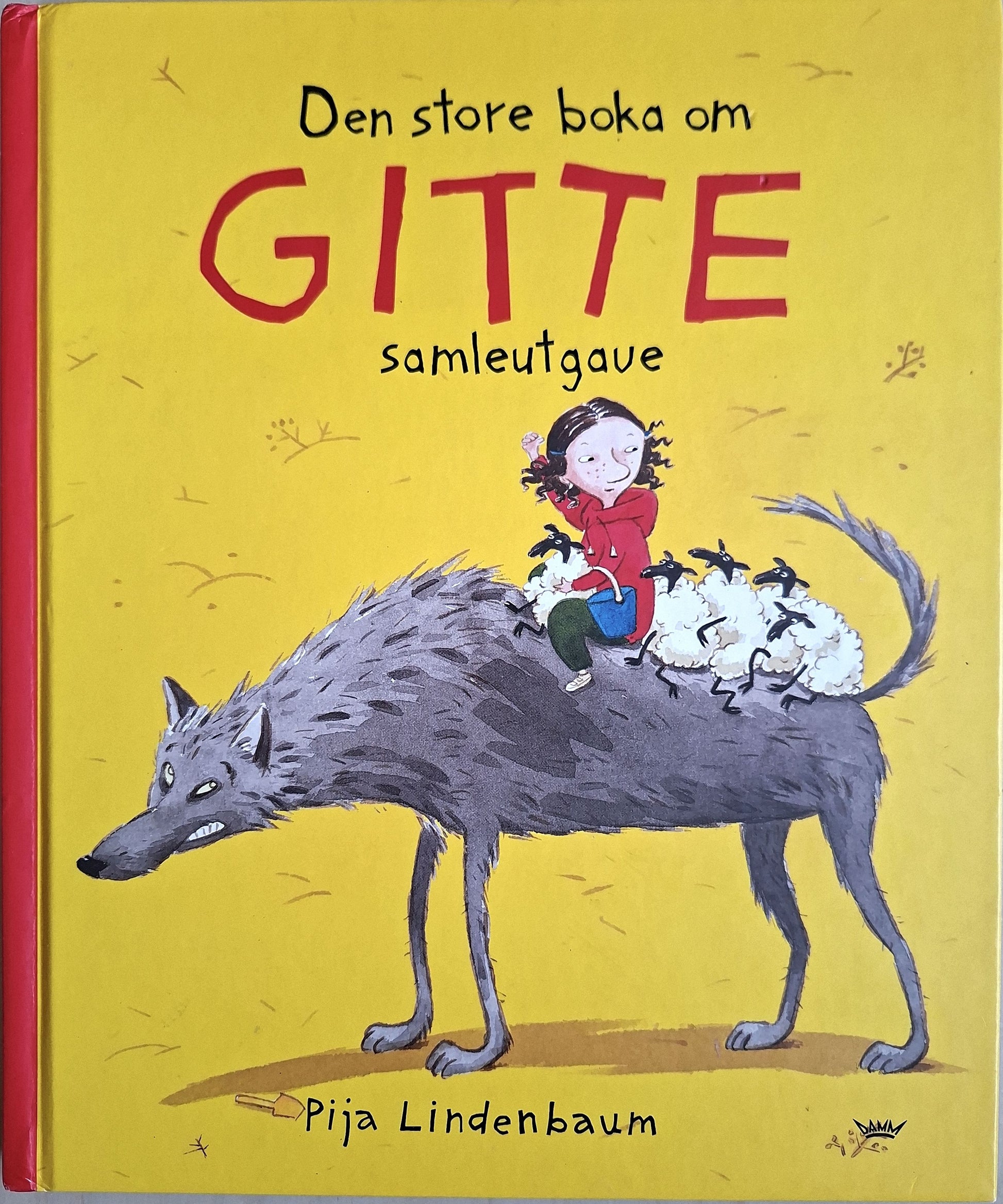Den store boka om Gitte - Samleutgave, brukte bøker av Pija Lindenbaum