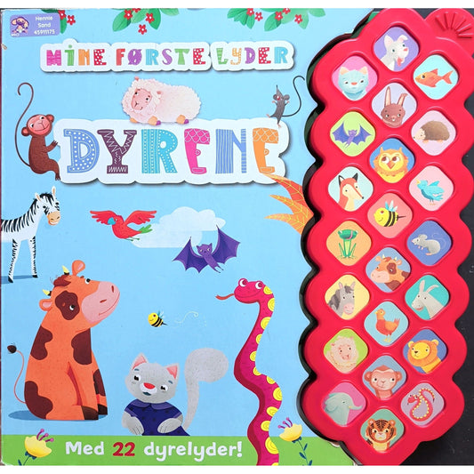 Mine første lyder - Dyrene. Brukte bøker med lyd hos Inventaret 