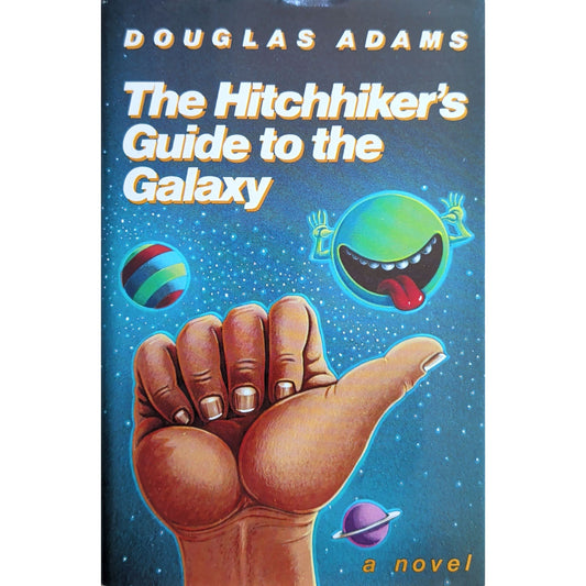 The Hitchhiker´s Guide to the Galaxy. Brukte bøker av Douglas Adams