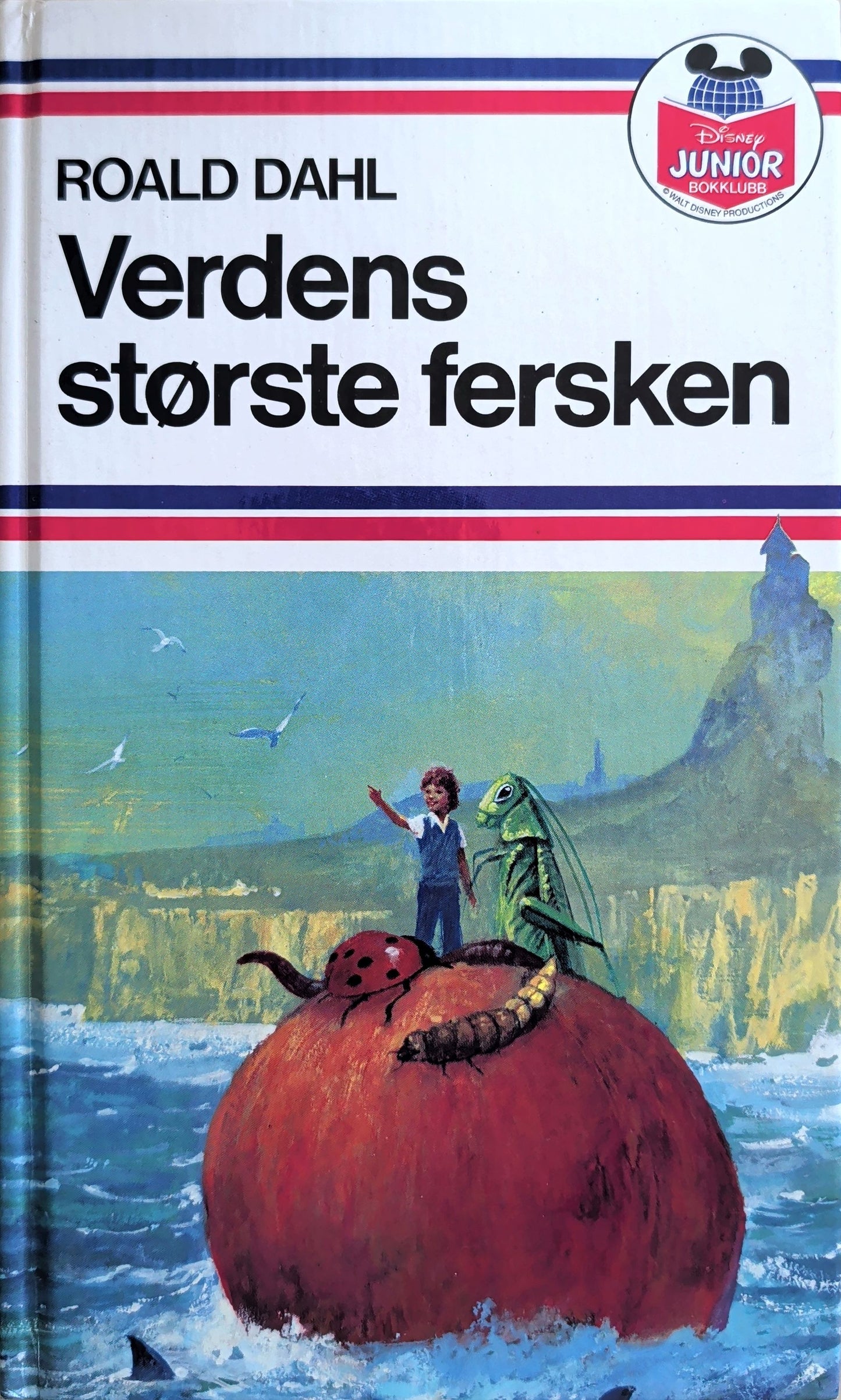 Verden største fersken - Brukte barnebøker av Roald Dahl