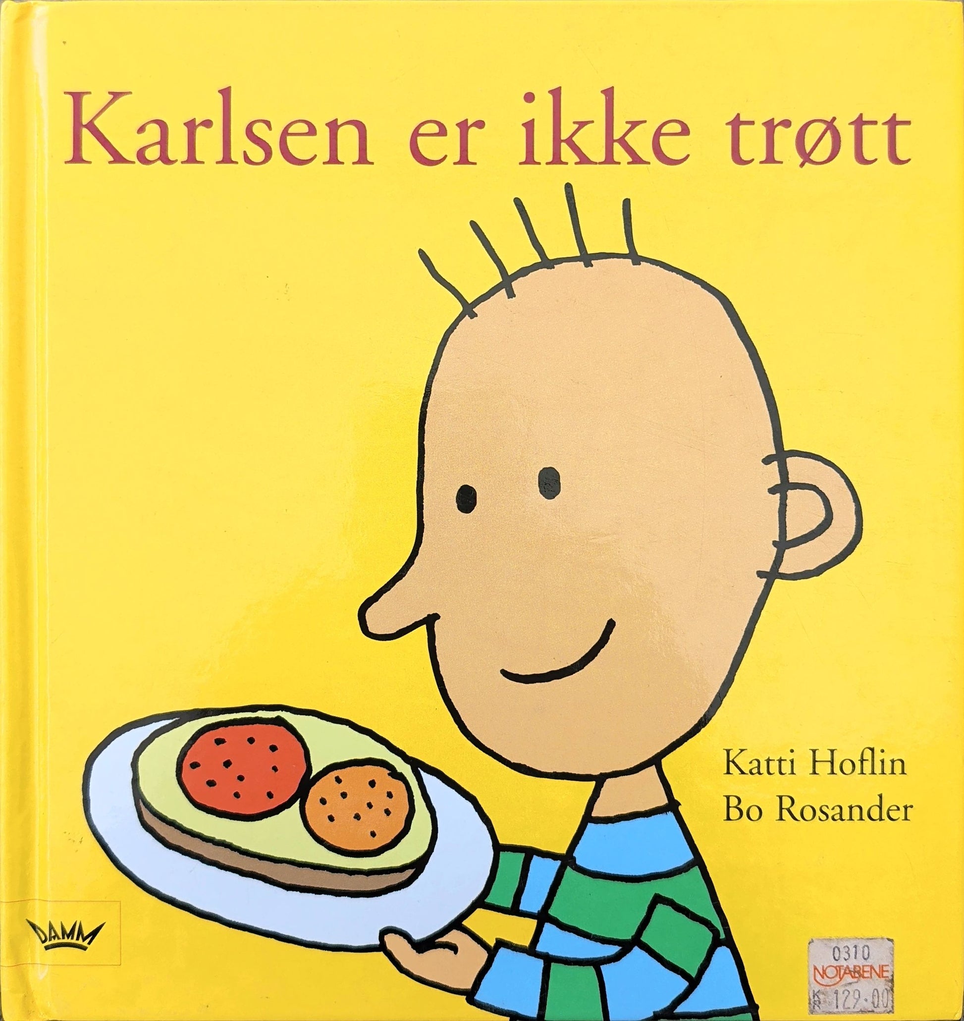 Karlsen er ikke trøtt, brukte bøker av Katti Hoflin hos Inventaret