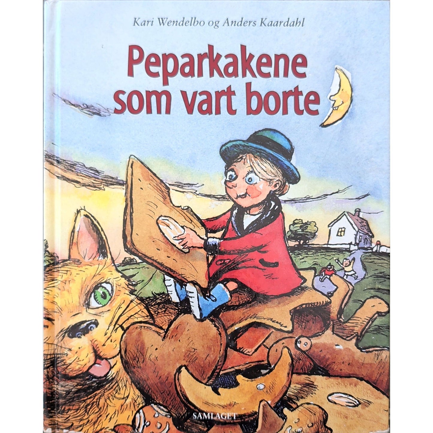 Peparkakene som vart borte. Brukte bøker av Kari Wendelbo