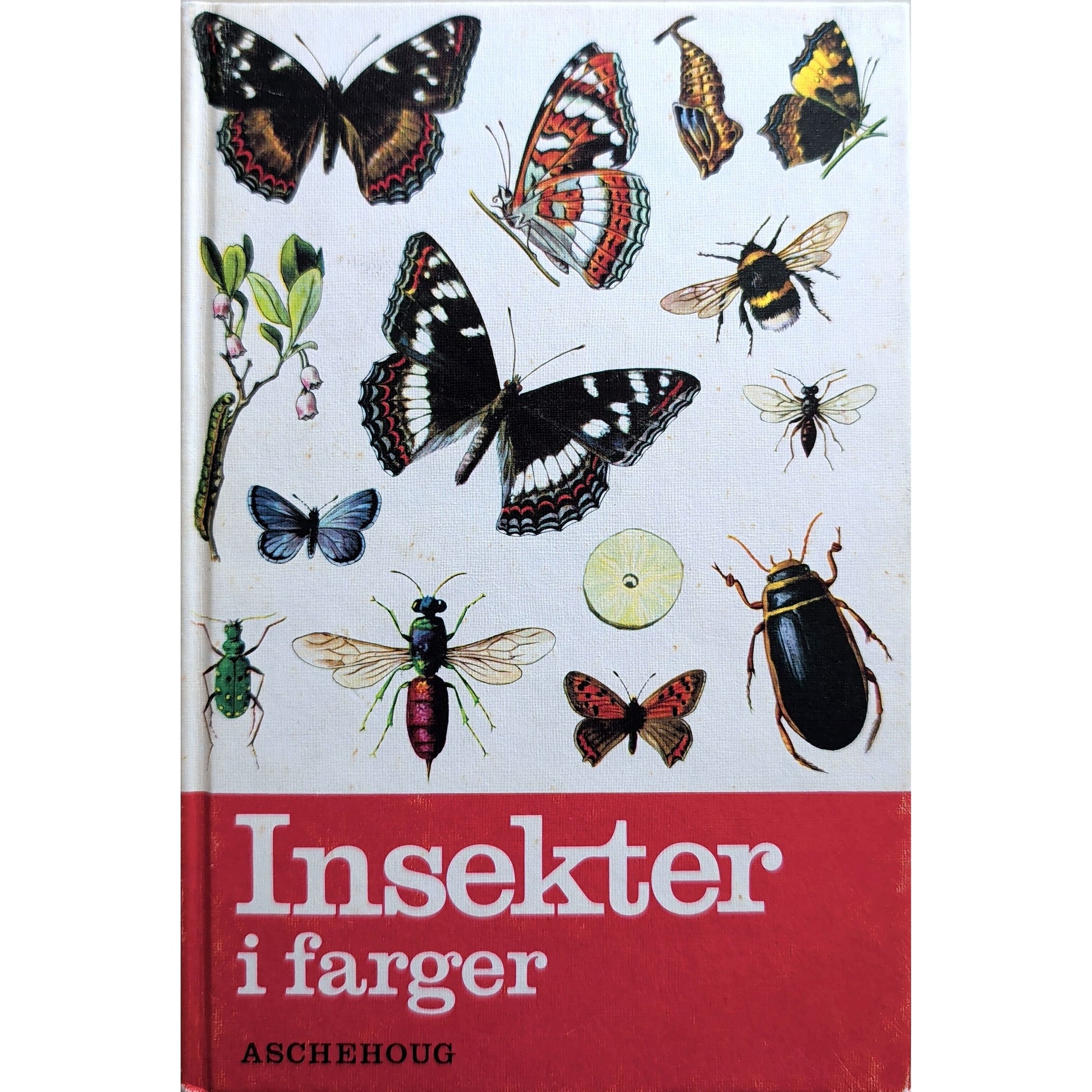 Innsekter i farger, brukte bøker av Carl Mølbach-Petersen