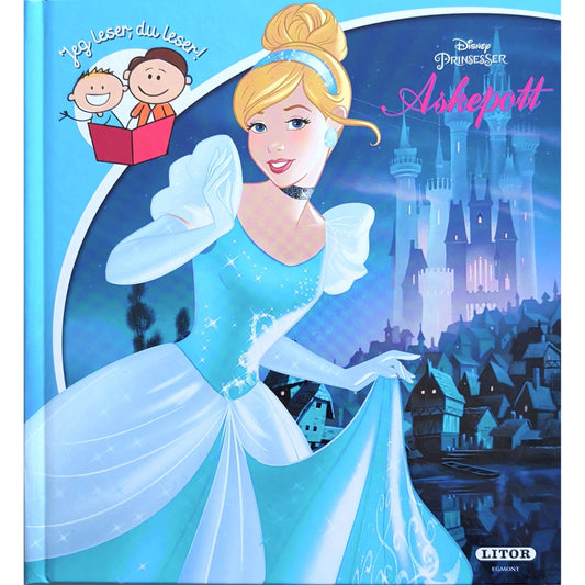 Askepott . Jeg leser, du leser-serien. Disney Prinsesser. Brukte bøker