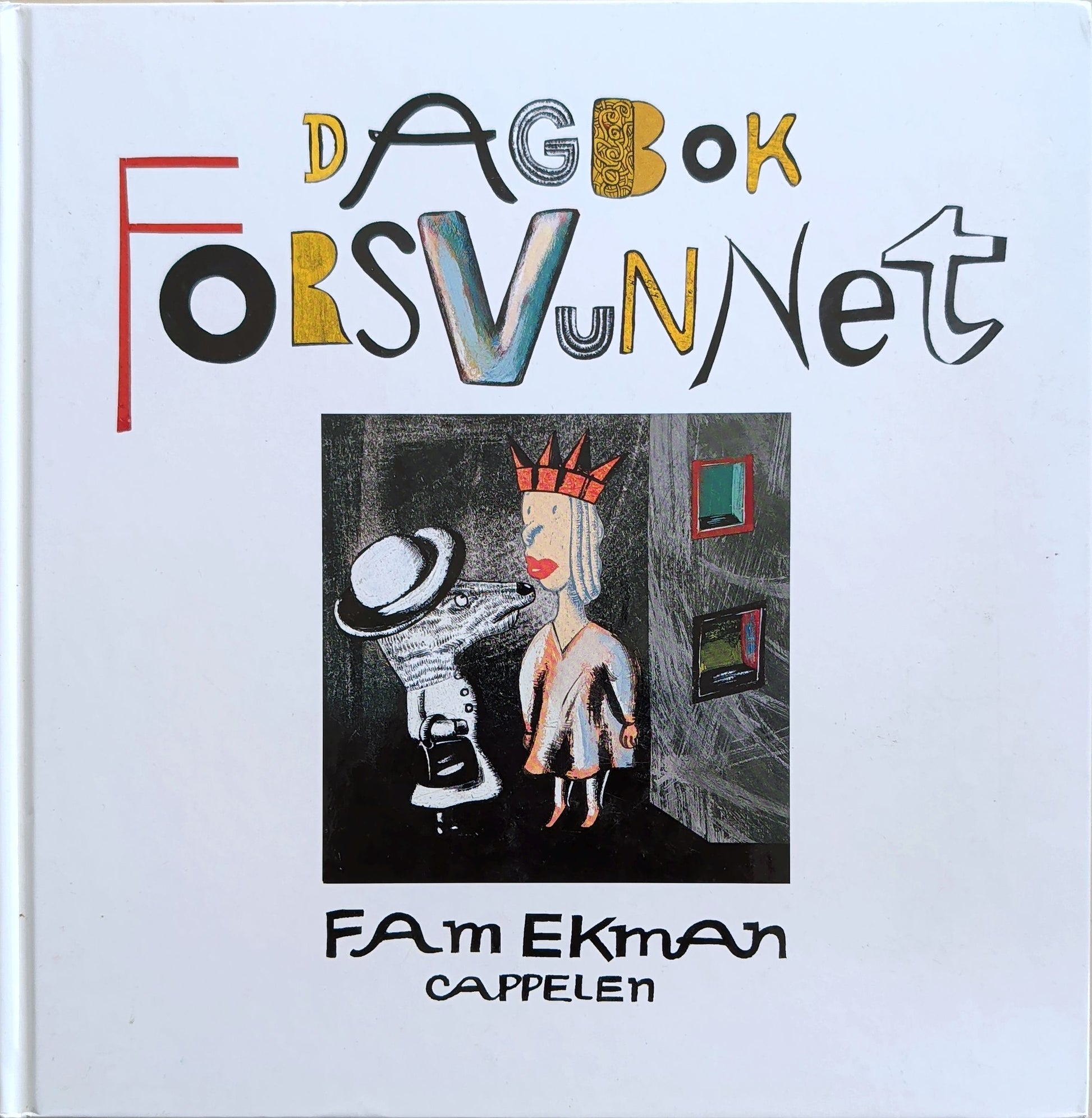 Dagbok forsvunnet, brukte bøker av Fam Ekman
