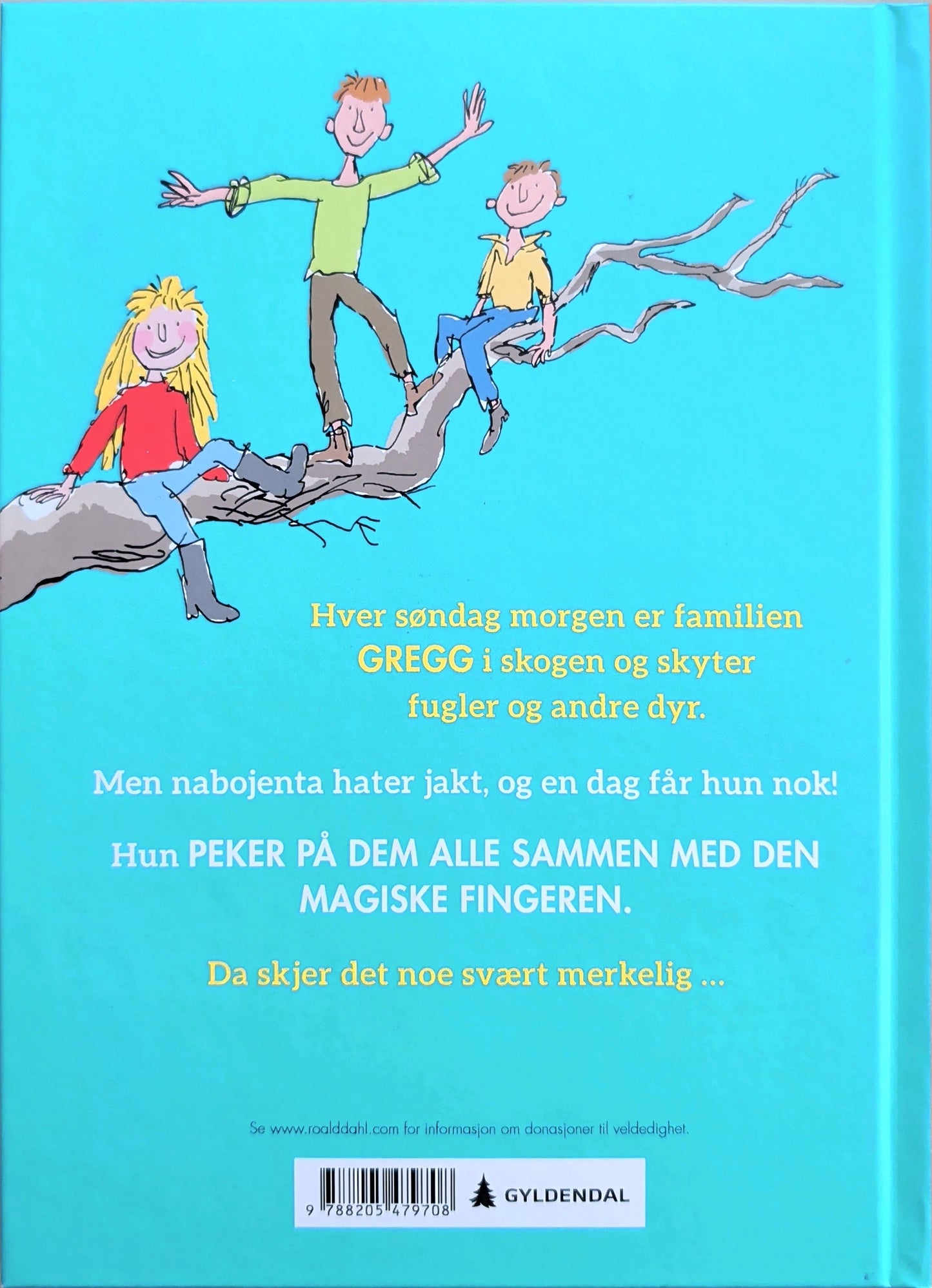 Den magiske fingeren - Brukte bøker av Roald Dahl