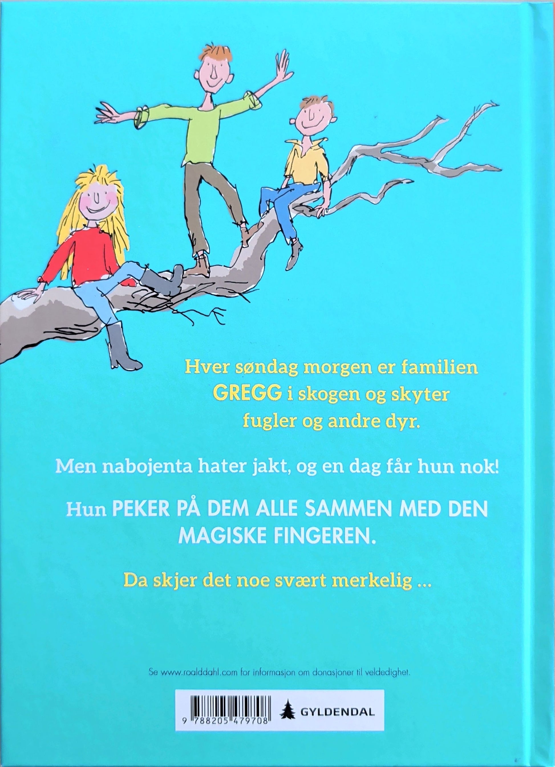 Den magiske fingeren - Brukte bøker av Roald Dahl