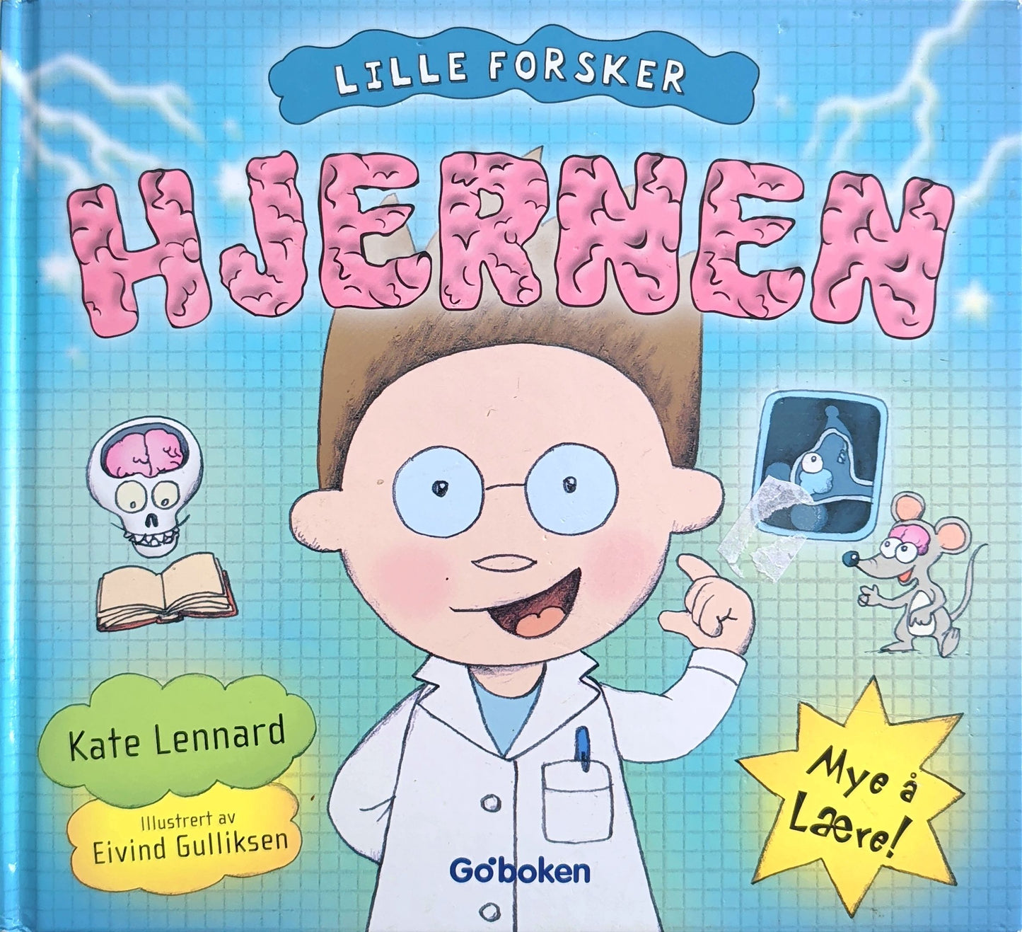Lille forsker - Hjernen. Brukte bøker av Kate Lennard og Eivind Gulliksen