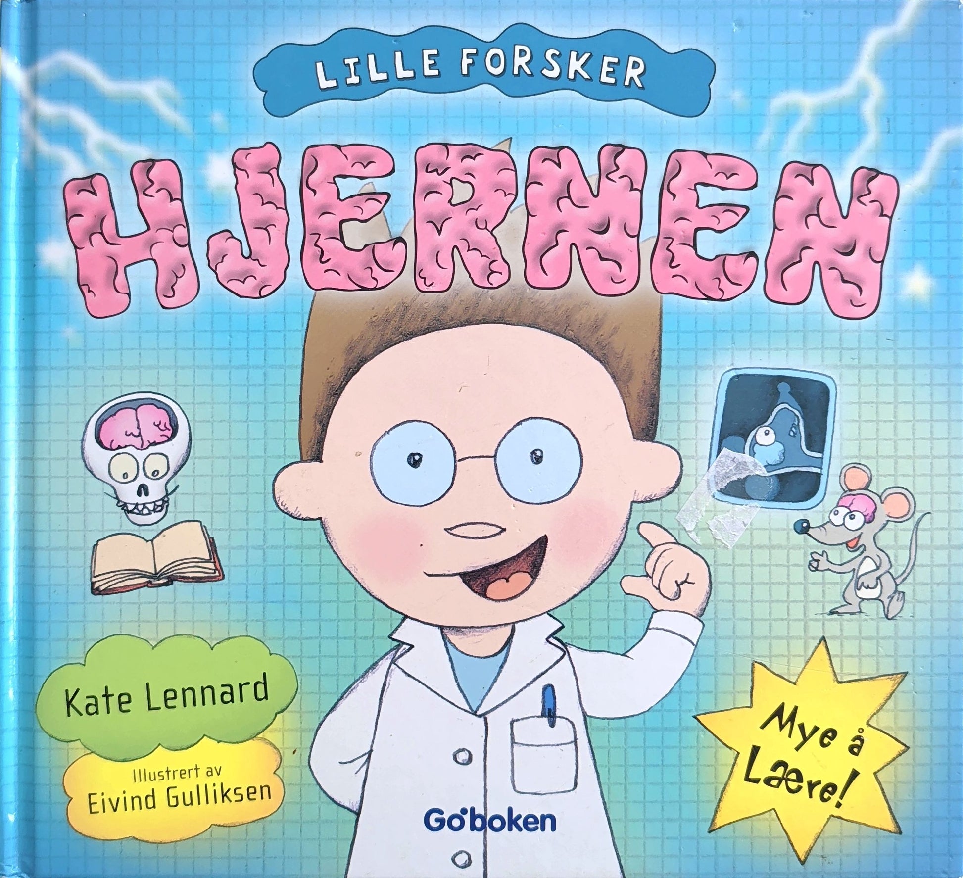 Lille forsker - Hjernen. Brukte bøker av Kate Lennard og Eivind Gulliksen