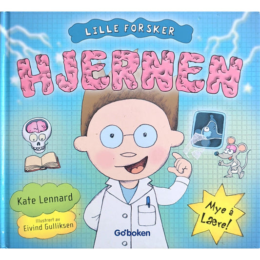 Lille forsker - Hjernen. Brukte bøker av Kate Lennard og Eivind Gulliksen