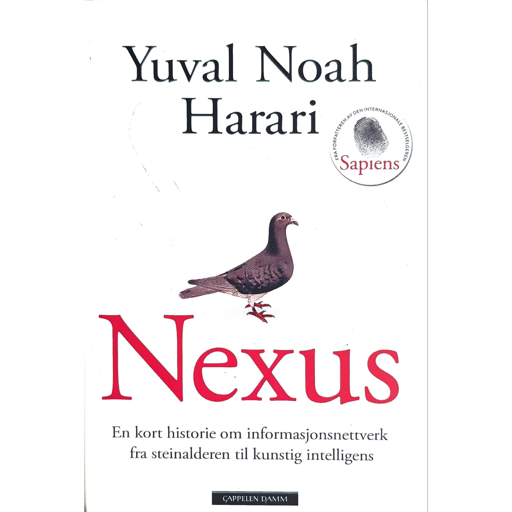 Nexus. Brukte bøker av Yuval Noah Harari hos Inventaret