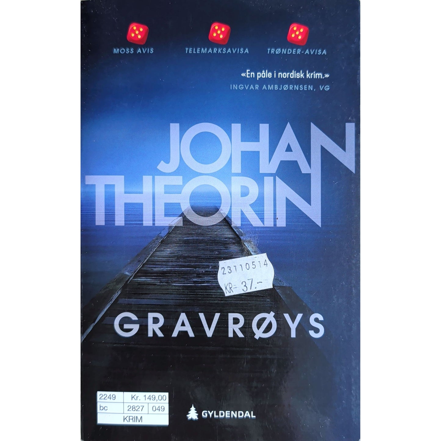 Gravrøys, Öland 4. Brukte bøker av Johan Theorin