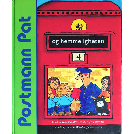 Postmann Pat og hemmeligheten. Brukte bøker av John Cunliffe