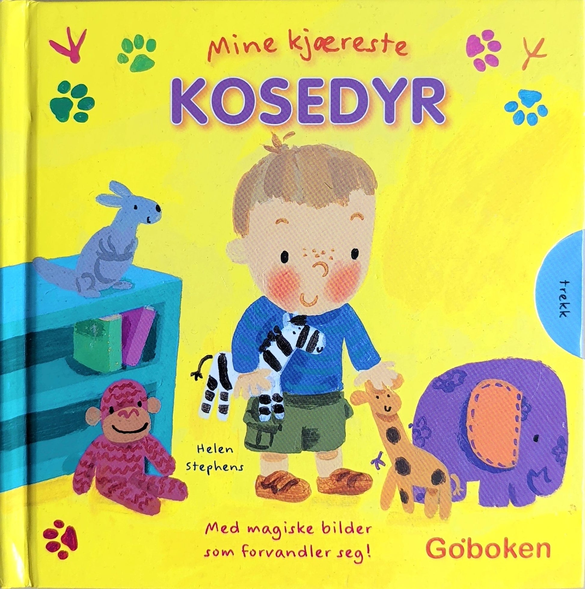 Mine kjæreste kosedyr! Brukte, kartonerte bøker med klaffer fra Goboken