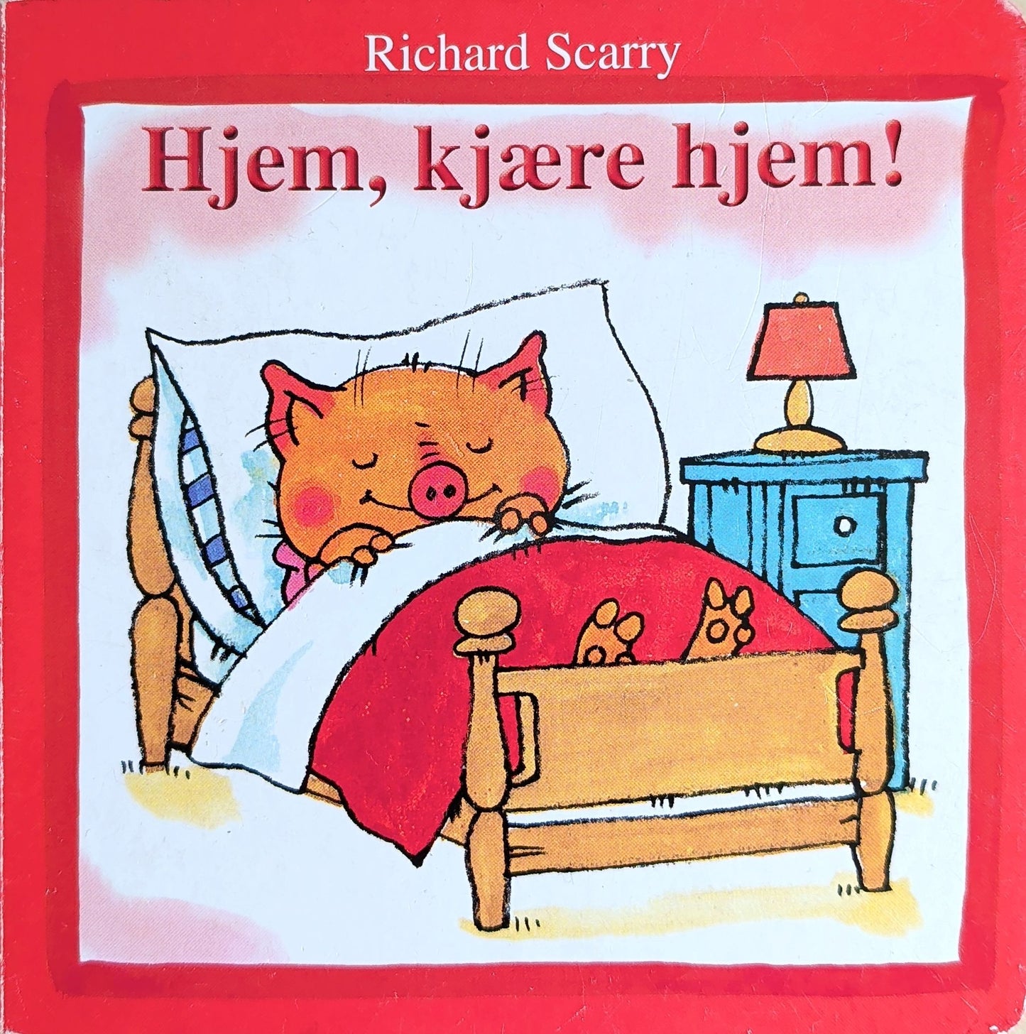Hjem, kjære hjem! Brukte kartonerte bøker av Richard Scarry