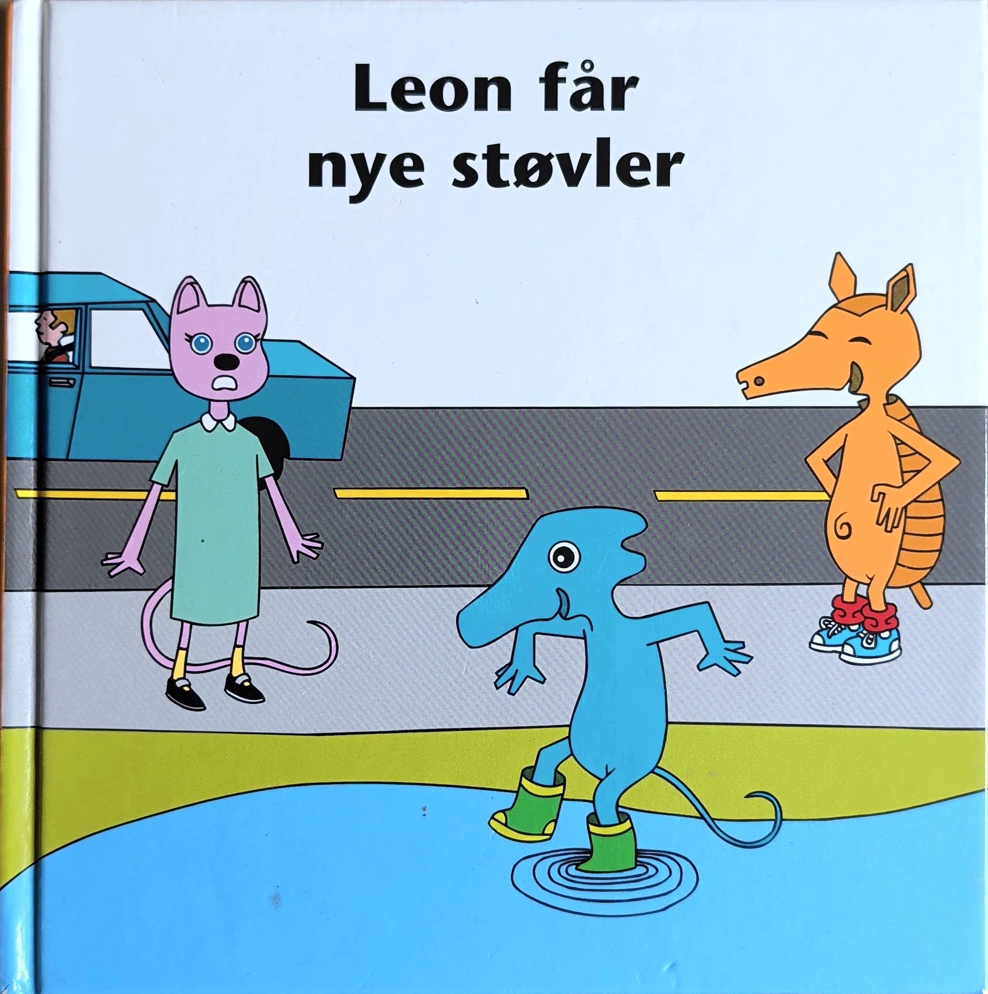 Leon får nye støvler. Brukte bøker av Eyvind Skeie. Barnas trafikklubb