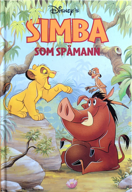 Disney's: Simba som spåmann. Brukte bøker fra Donald Duck's bokklubb