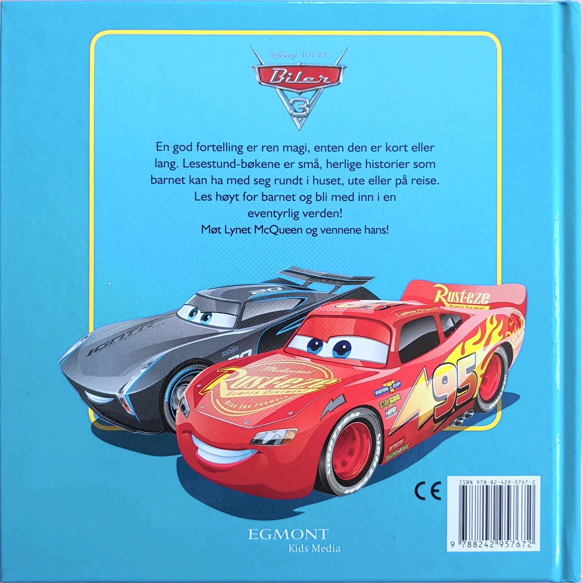 Biler 3. Lesestund - Brukte bøker fra Disney - Pixar