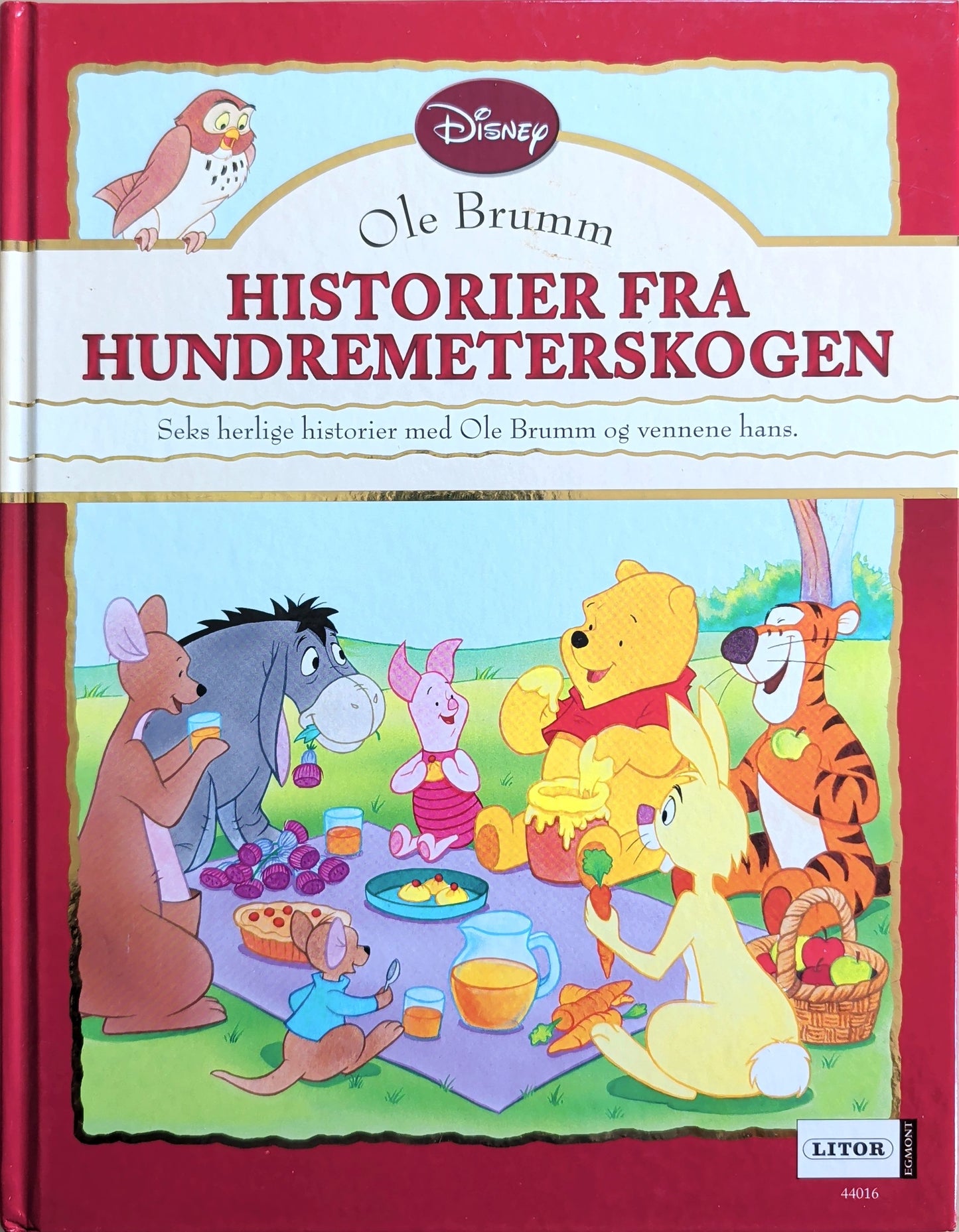 Ole Brumm - Historier fra Hundremeterskogen. Brukte bøker fra Disney