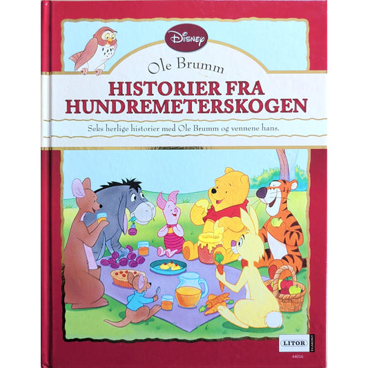 Ole Brumm - Historier fra Hundremeterskogen. Brukte bøker fra Disney