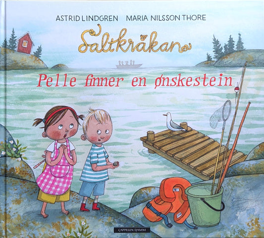 Saltkråkan - Pelle finner en ønskestein, brukte bøker av Astrid Lindgren