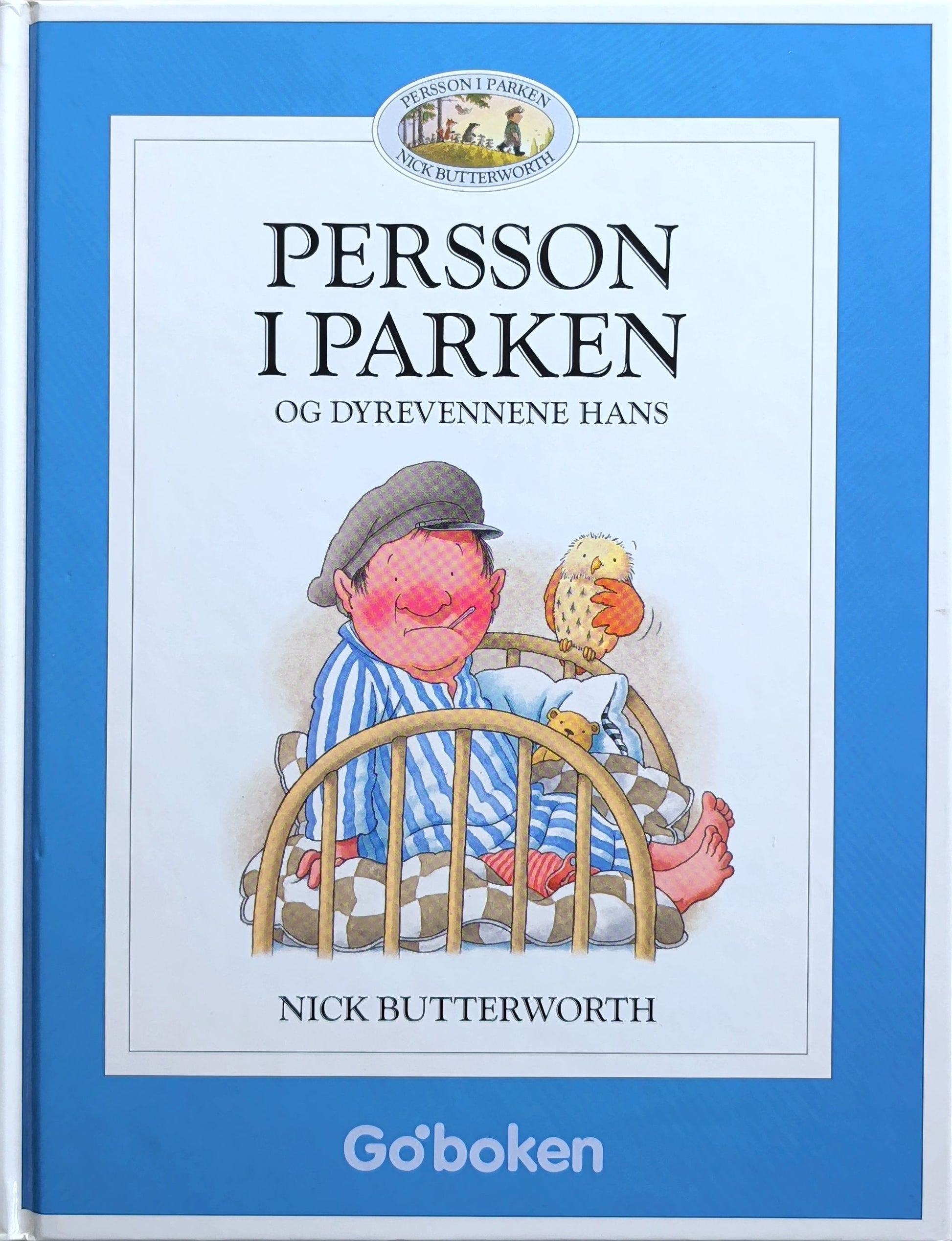 Persson i parken og dyrevennene hans, brukte bøker av Nick Butterworth