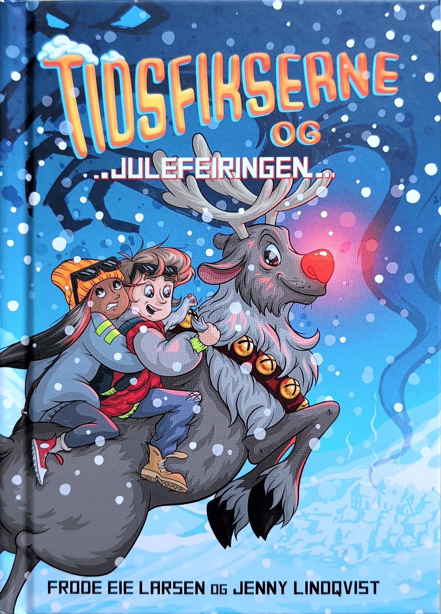 Tidsfikserne (4) og julefieringen. Brukte bøker av Frode Eie Larsen.