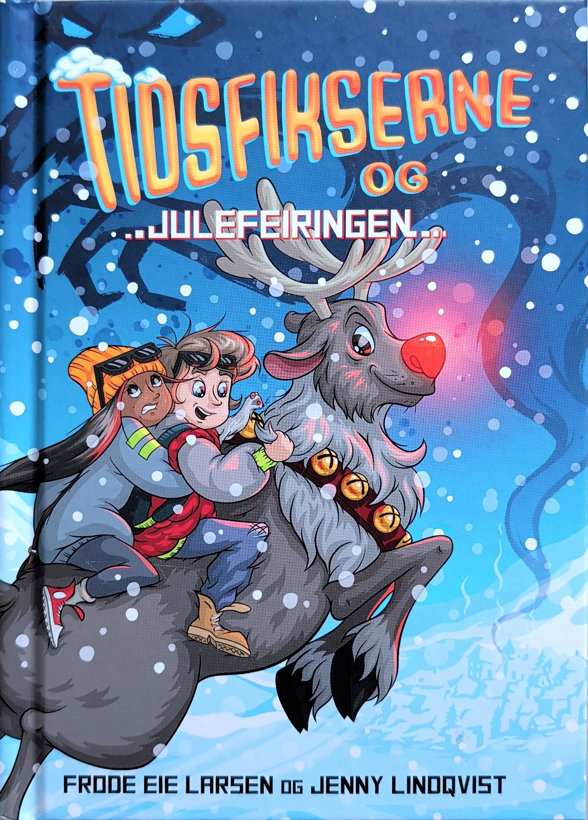 Tidsfikserne (4) og julefieringen. Brukte bøker av Frode Eie Larsen.