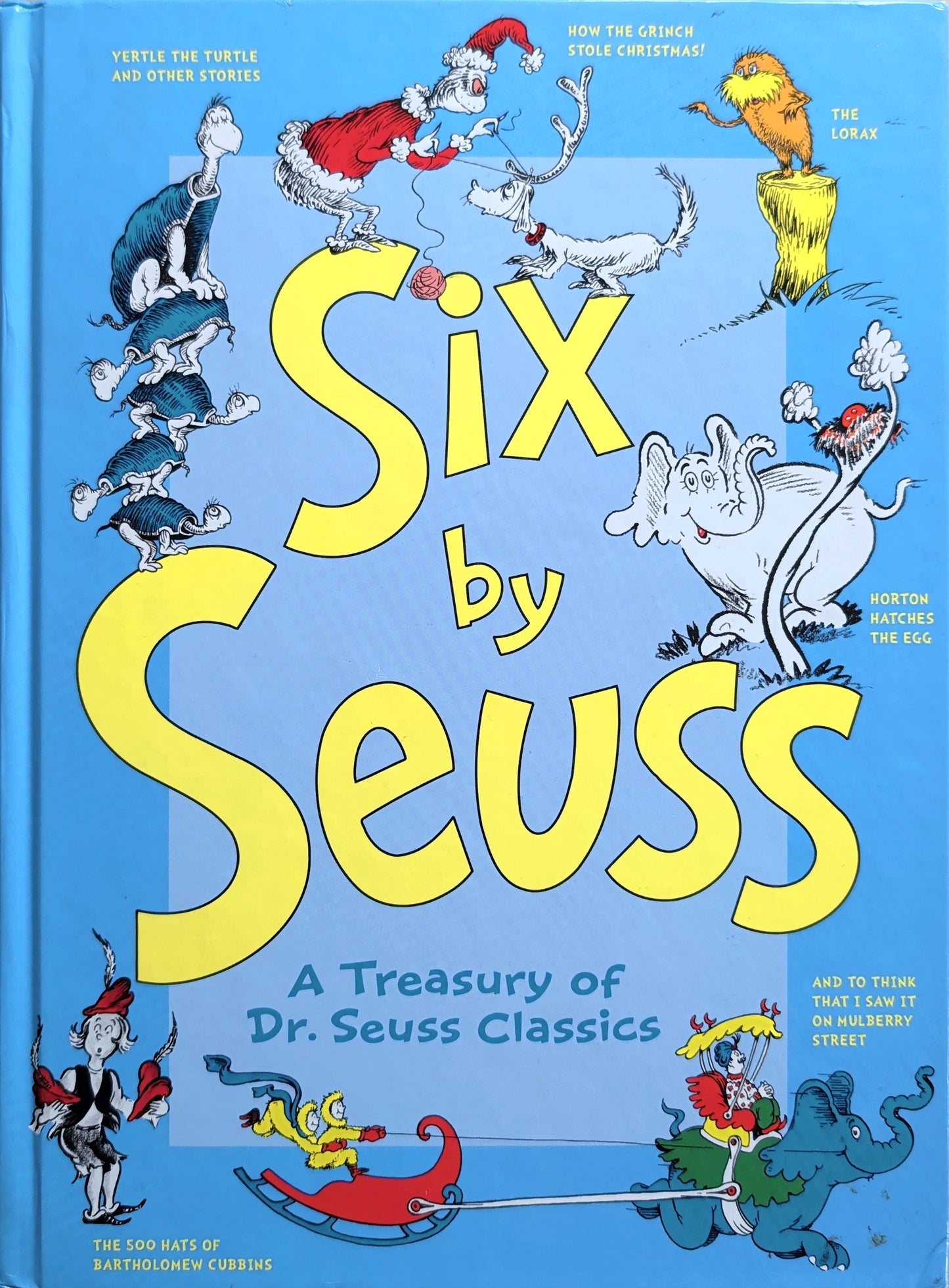 Six by Seuss. Brukte bøker av Dr. Seuss på engelsk hos Inventaretv