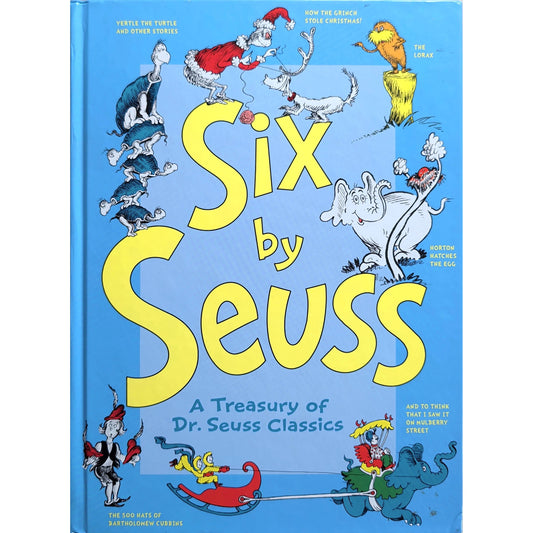 Six by Seuss. Brukte bøker av Dr. Seuss på engelsk hos Inventaretv