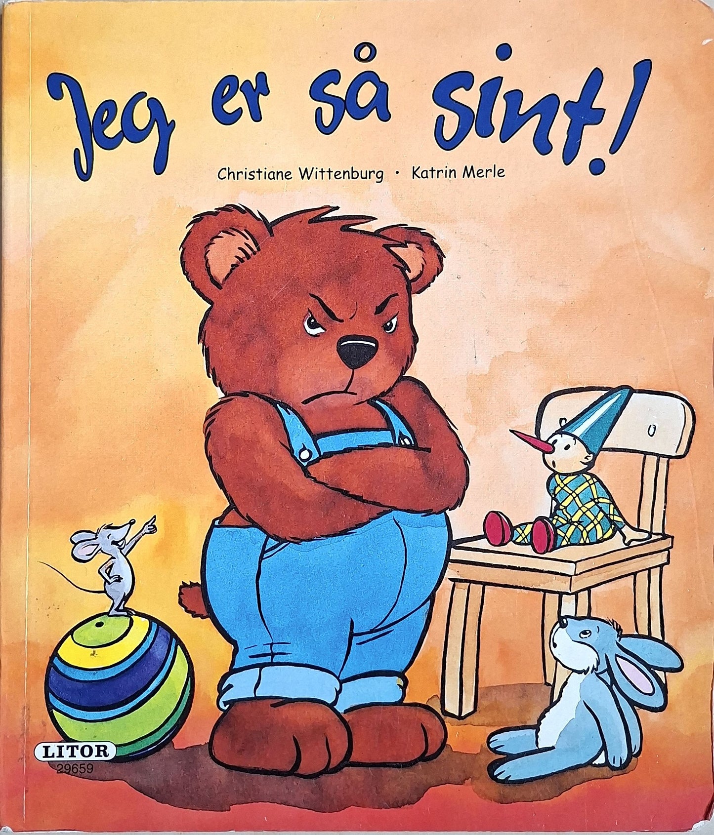 Jeg er så sint!, brukte bøker av Christiane Wittenburg fra Inventaret bruktbokhandel