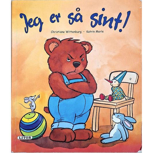 Jeg er så sint!, brukte bøker av Christiane Wittenburg fra Inventaret bruktbokhandel