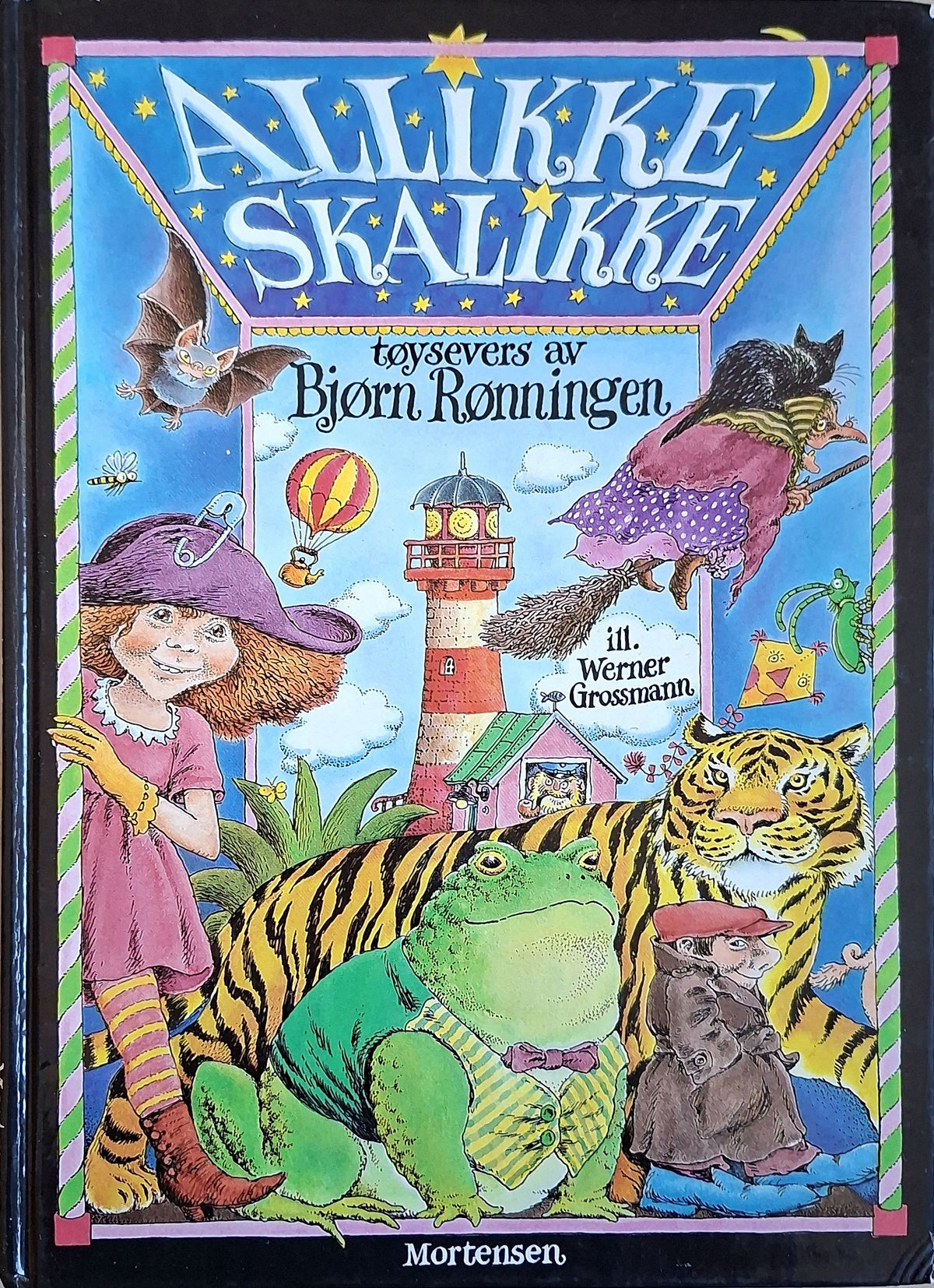 Allikke Skalikke, brukte bøker av Bjørn Rønningen og Werner Grossmann