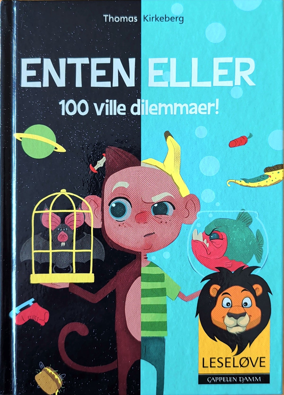 Leseløve, Enten eller. 100 ville dilemmaer -  brukte bøker av Thomas Kirkeberg