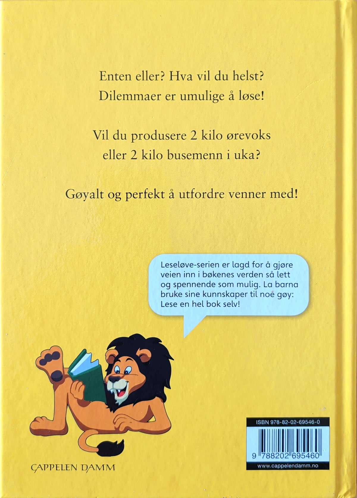 Leseløve, Enten eller. 100 ville dilemmaer -  brukte bøker av Thomas Kirkeberg